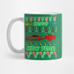 Merry chrismas, happy newyear, car guy, car enthusiast merry chrismas (911) Mug